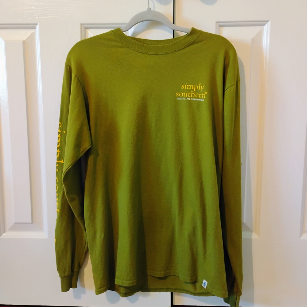 Simply Southern Olive Long Sleeve Tee